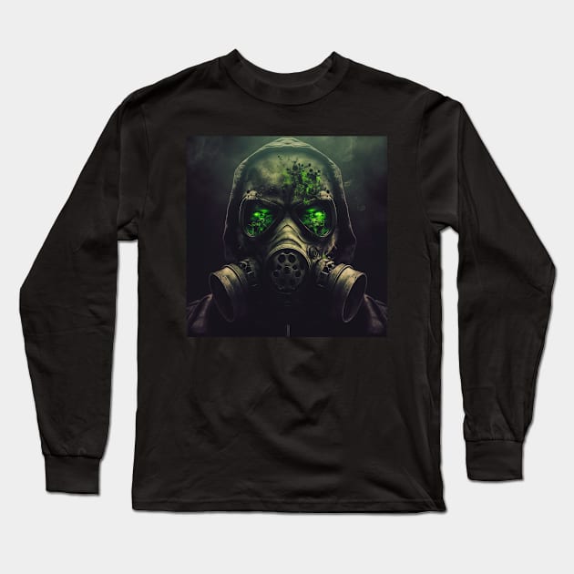 Sinister Biohazard Long Sleeve T-Shirt by Sentinel666